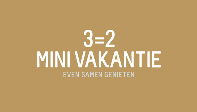 3=2 minivakantie de bilt van der valk